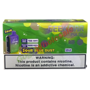 Geek Bar Pulse Sour Blue Dust Disposable Vape (Box of 5) 