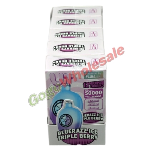 UT BlueRazz Ice/Triple Berry Dual Flavor Disposable Vape (Box of 5) 