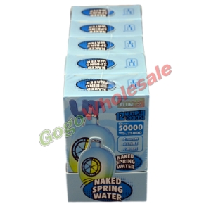 UT Naked/Spring Water Dual Flavor Disposable Vape (Box of 5) 
