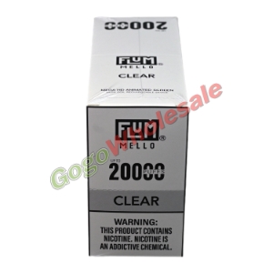 Flum Mello Clear Disposable Vape (Box of 5) 