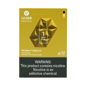 Vuse Golden Tobacco 5x1 Pod 2.4% Nic 