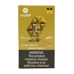 Vuse Golden Tobacco 5x2 Pods 5.0% Nic 
