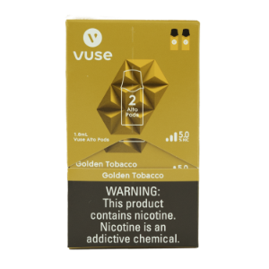 Vuse Golden Tobacco 5x2 Pods 5.0% Nic 