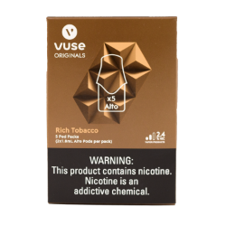 Vuse Rich Tobacco 5x2 Pods 2.4% Nic 