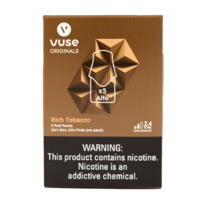 Vuse Rich Tobacco 5x2 Pods 2.4% Nic 